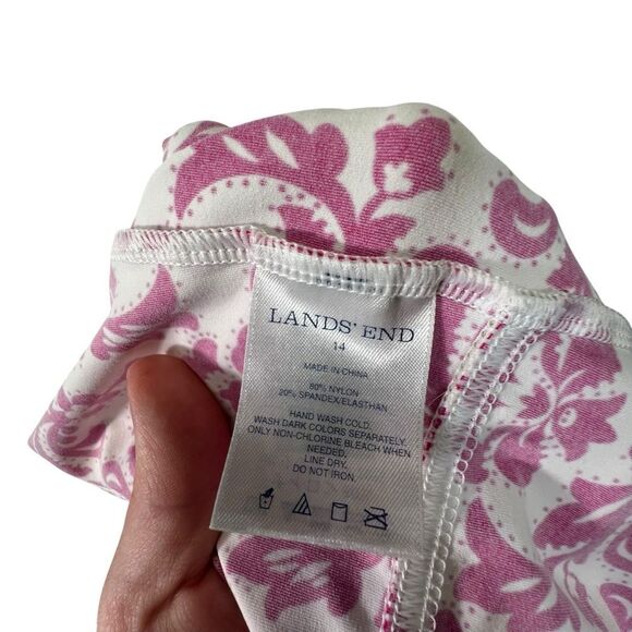 Lands' End  High Neck Underwire Tankini Size 14 underwire - Picture 8 of 11